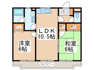 サンフレア柿の木台の物件間取画像